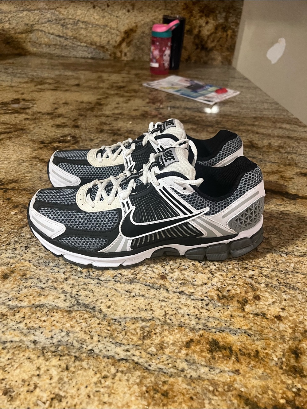 Nike Kids Black and Gray Athletic Sneakers
